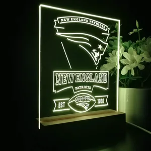 New England Patriots EST 1960 LED Desk Light