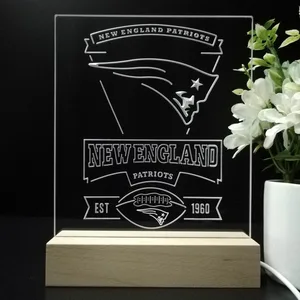New England Patriots EST 1960 LED Desk Light