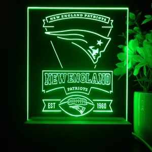 New England Patriots EST 1960 LED Desk Light