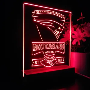 New England Patriots EST 1960 LED Desk Light