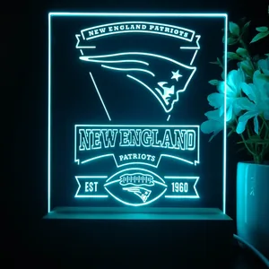 New England Patriots EST 1960 LED Desk Light