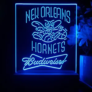 New Orleans Hornets Budweiser LED Desk Light