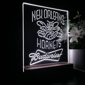 New Orleans Hornets Budweiser LED Desk Light