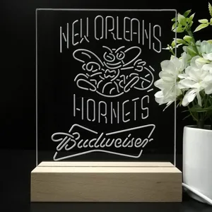 New Orleans Hornets Budweiser LED Desk Light