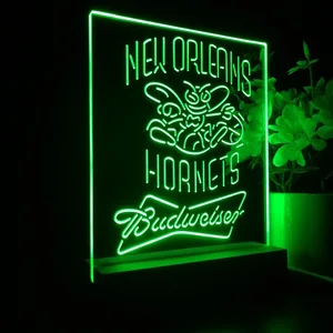 New Orleans Hornets Budweiser LED Desk Light