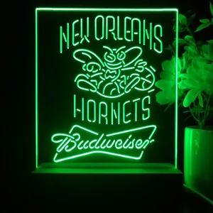 New Orleans Hornets Budweiser LED Desk Light