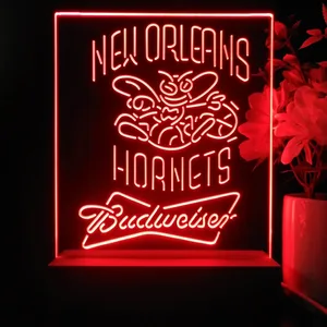 New Orleans Hornets Budweiser LED Desk Light