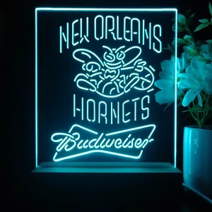 New Orleans Hornets Budweiser LED Desk Light