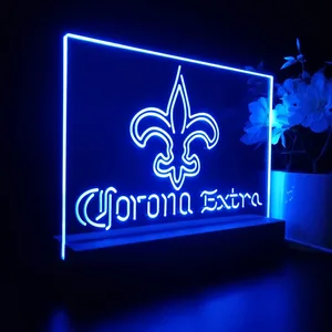New Orleans Saints Corona Extra LED Desk Light