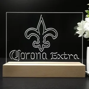 New Orleans Saints Corona Extra LED Desk Light