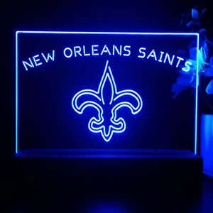 New Orleans Saints LED Desk Light