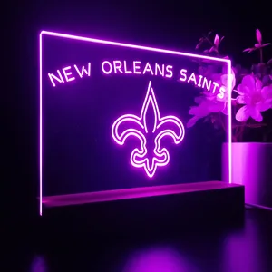 New Orleans Saints LED Desk Light