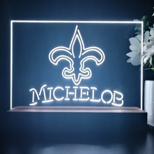 New Orleans Saints Michelob LED Desk Light