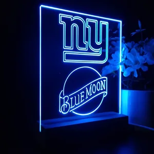 New York Giants Blue Moon LED Desk Light