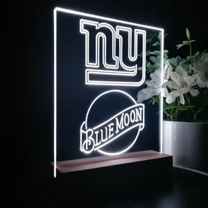 New York Giants Blue Moon LED Desk Light