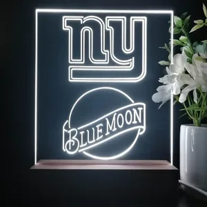 New York Giants Blue Moon LED Desk Light