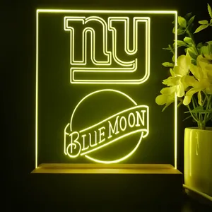 New York Giants Blue Moon LED Desk Light