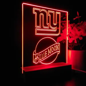 New York Giants Blue Moon LED Desk Light