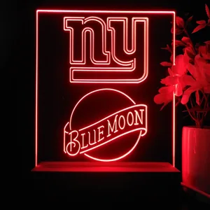 New York Giants Blue Moon LED Desk Light