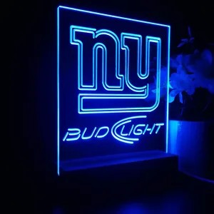 New York Giants Bud Light LED Desk Light