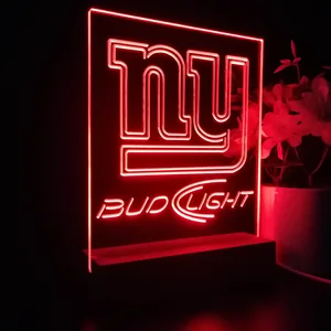 New York Giants Bud Light LED Desk Light