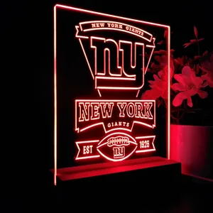 New York Giants EST 1925 LED Desk Light