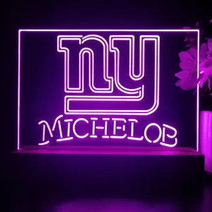 New York Giants Michelob LED Desk Light