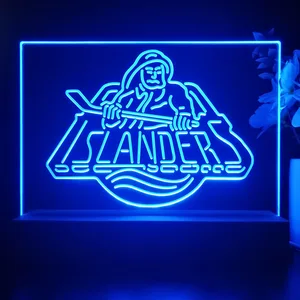 New York Islanders Fisherman Logo LED Desk Light
