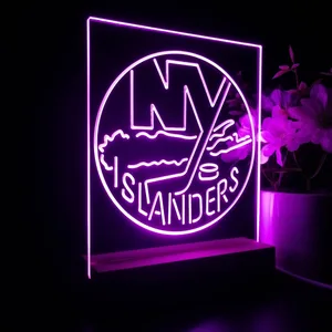 New York Islanders Logo 1 LED Desk Light