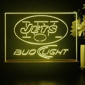 New York Jets Bud Light LED Desk Light