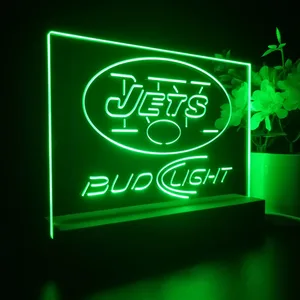 New York Jets Bud Light LED Desk Light
