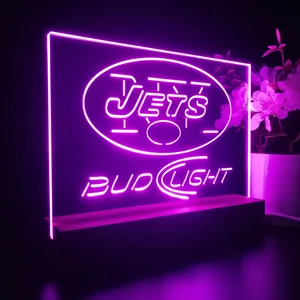 New York Jets Bud Light LED Desk Light