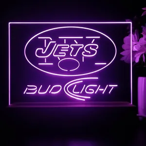 New York Jets Bud Light LED Desk Light