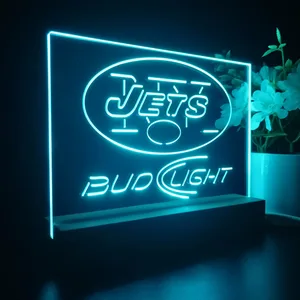 New York Jets Bud Light LED Desk Light