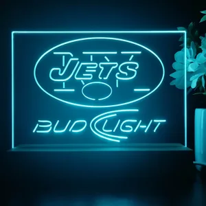 New York Jets Bud Light LED Desk Light