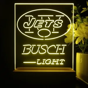 New York Jets Busch Light LED Desk Light