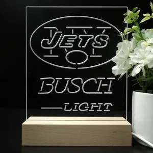 New York Jets Busch Light LED Desk Light