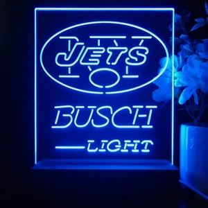 New York Jets Busch Light LED Desk Light
