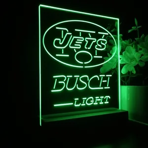 New York Jets Busch Light LED Desk Light