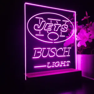 New York Jets Busch Light LED Desk Light