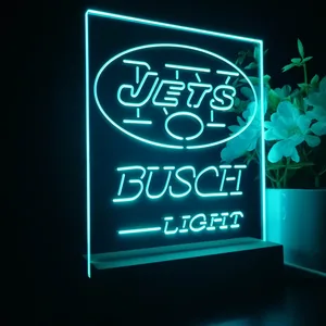 New York Jets Busch Light LED Desk Light