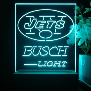 New York Jets Busch Light LED Desk Light