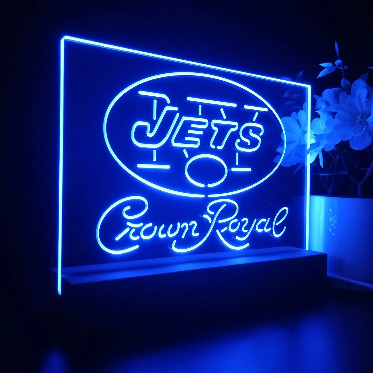 New York Jets Crown Royal LED Desk Light