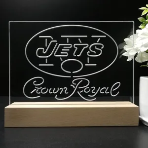 New York Jets Crown Royal LED Desk Light