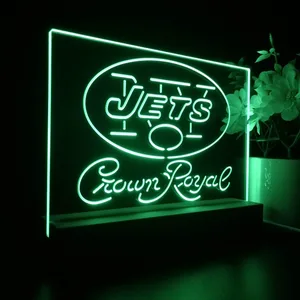 New York Jets Crown Royal LED Desk Light