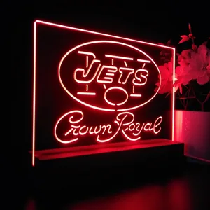 New York Jets Crown Royal LED Desk Light