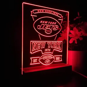 New York Jets EST 1960 LED Desk Light