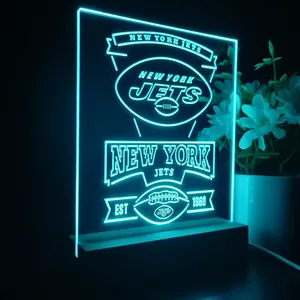 New York Jets EST 1960 LED Desk Light