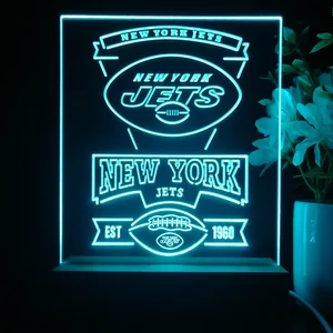 New York Jets EST 1960 LED Desk Light
