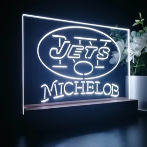 New York Jets Michelob LED Desk Light